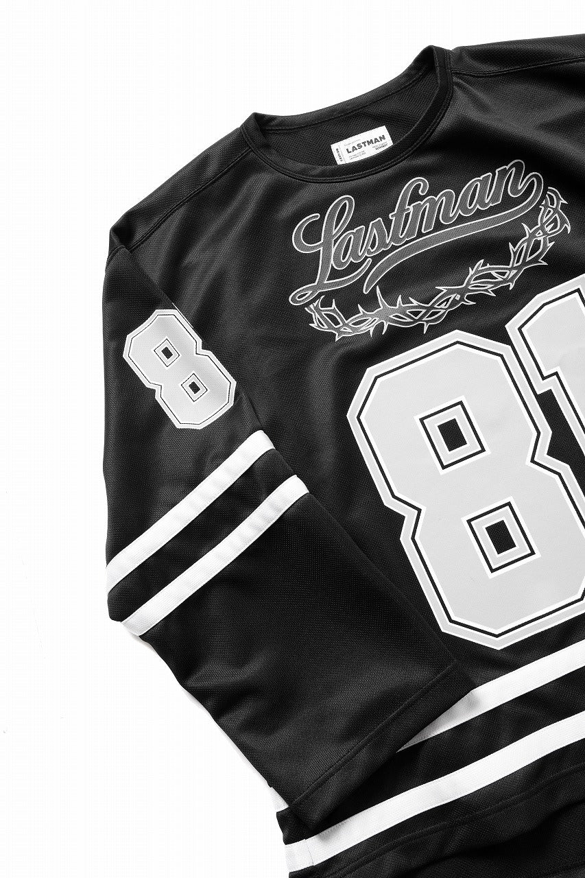 LASTMAN JERSEY GAME SHIRT (BLACK) - Image 9