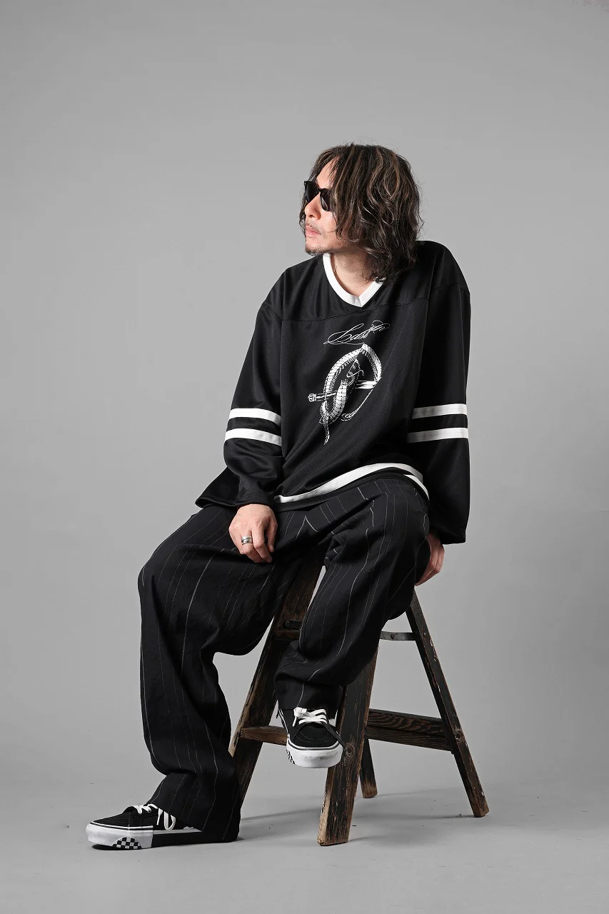 LASTMAN JERSEY GAME SHIRTS (BLACK) - Image 18