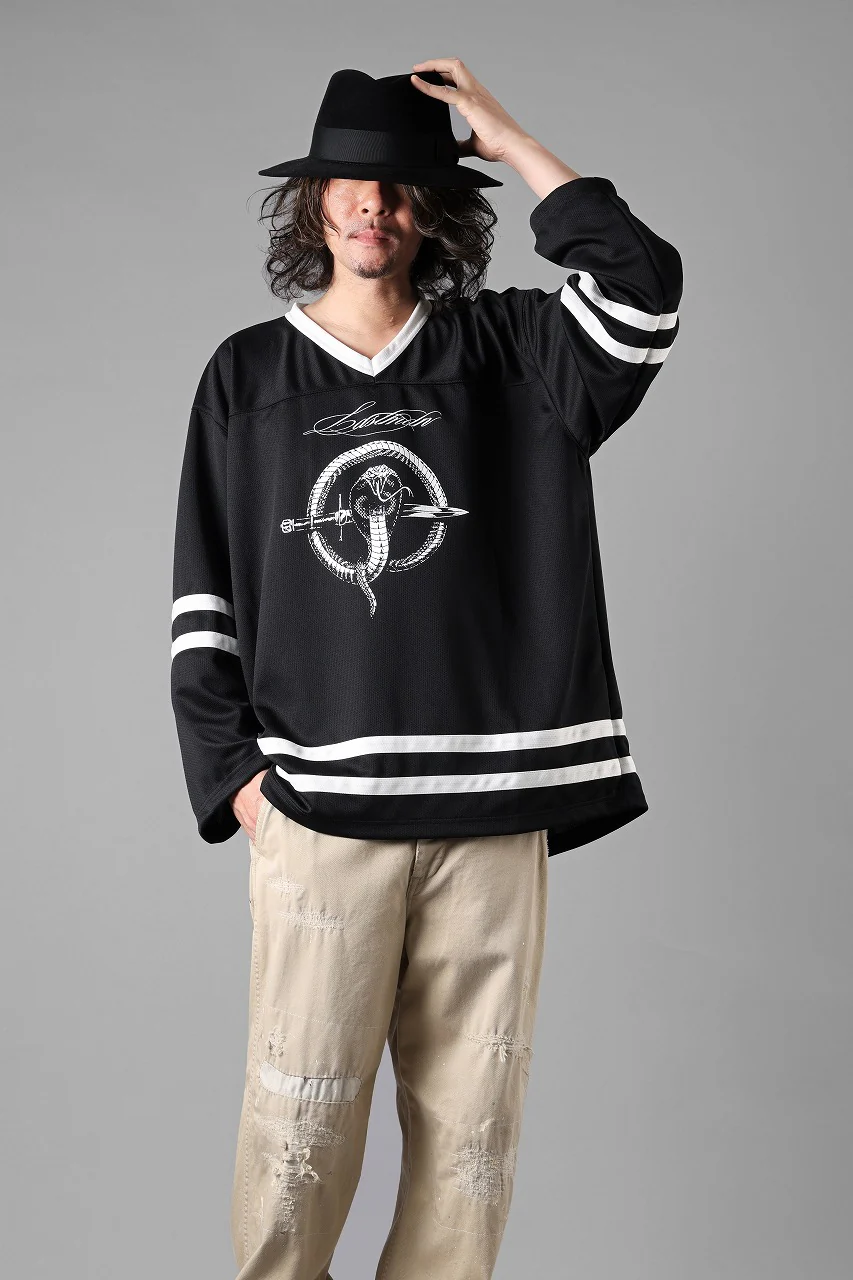 LASTMAN JERSEY GAME SHIRTS (BLACK) - Image 2