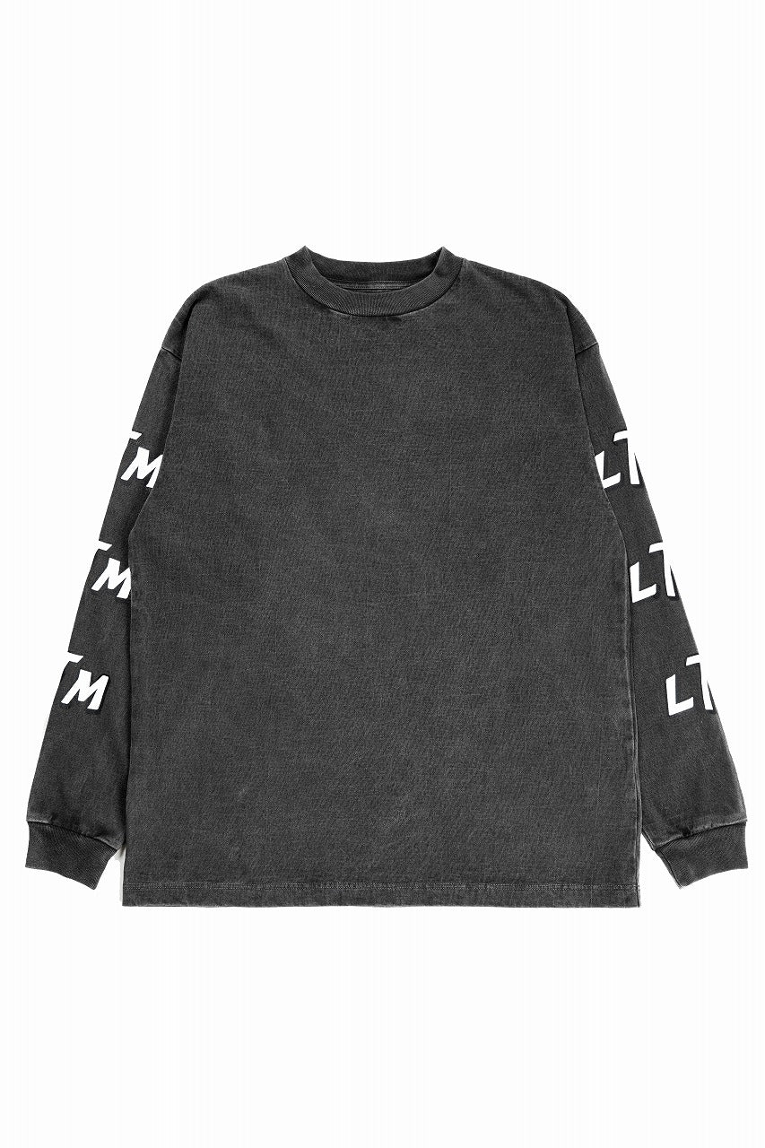 LASTMAN L/S PRINTED TEE -LSMN- (BLACK) - Image 6