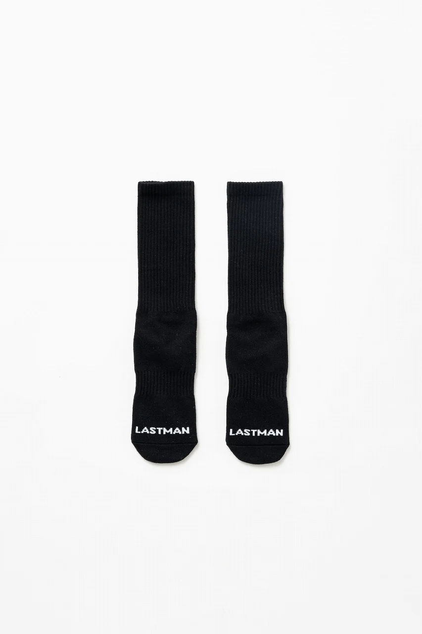 LASTMAN LOGO SOX -C.R.E.A.M- (BLACK) - Image 2