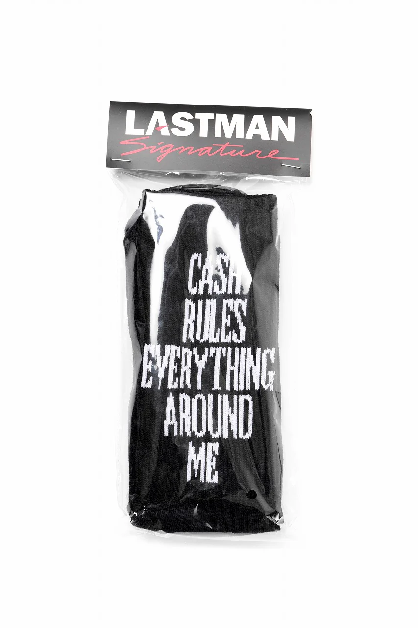LASTMAN LOGO SOX -C.R.E.A.M- (BLACK) - Image 3