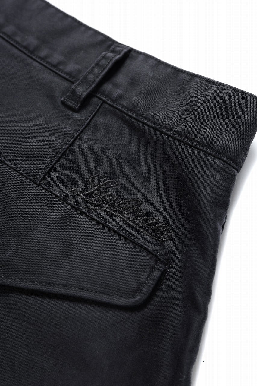 LASTMAN MOLESKIN CARGO PANTS (BLACK) - Image 13