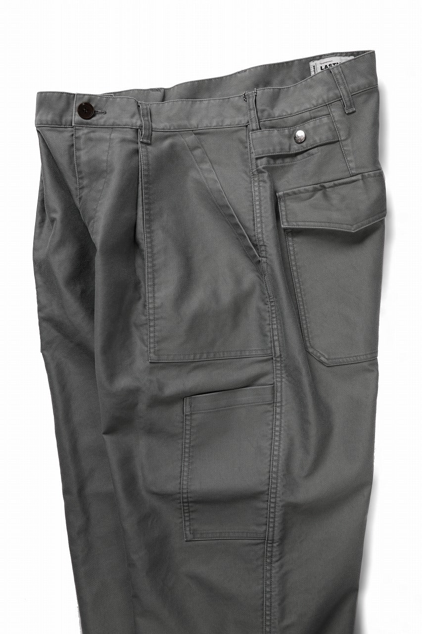 LASTMAN MOLESKIN MECHANIC PANTS (SAGE GREEN) - Image 10