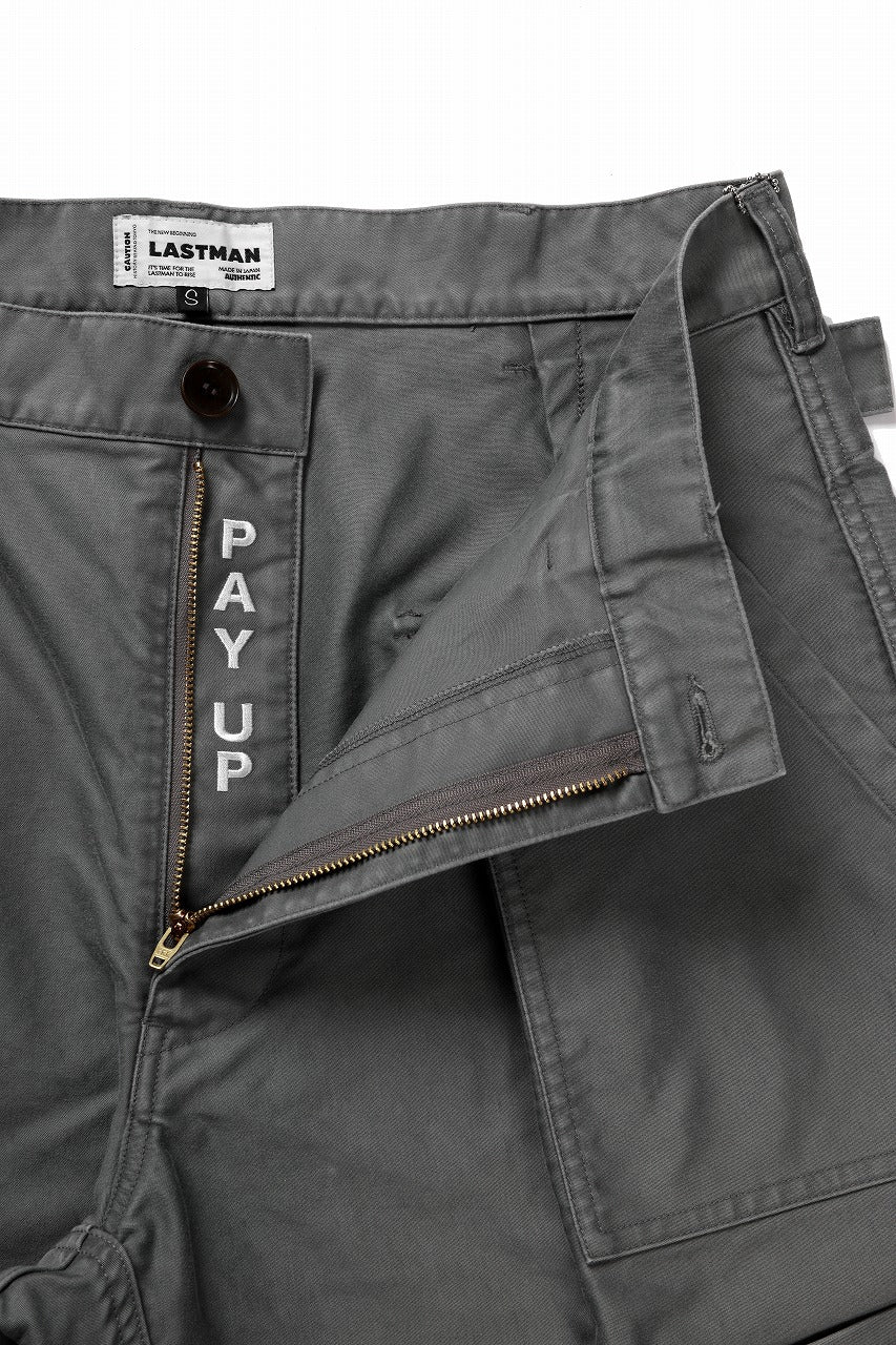 LASTMAN MOLESKIN MECHANIC PANTS (SAGE GREEN) - Image 8