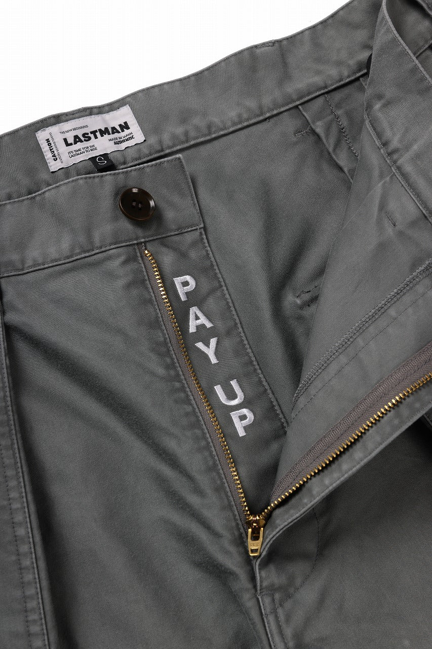 LASTMAN MOLESKIN MECHANIC PANTS (SAGE GREEN) - Image 9
