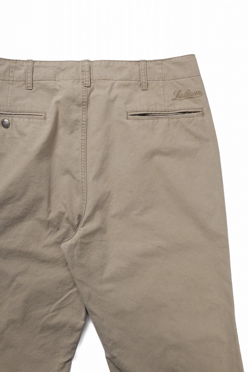 LASTMAN OX L-POCKET PANTS (BEIGE)【2025AW SPECIAL SECRET】 - Image 12