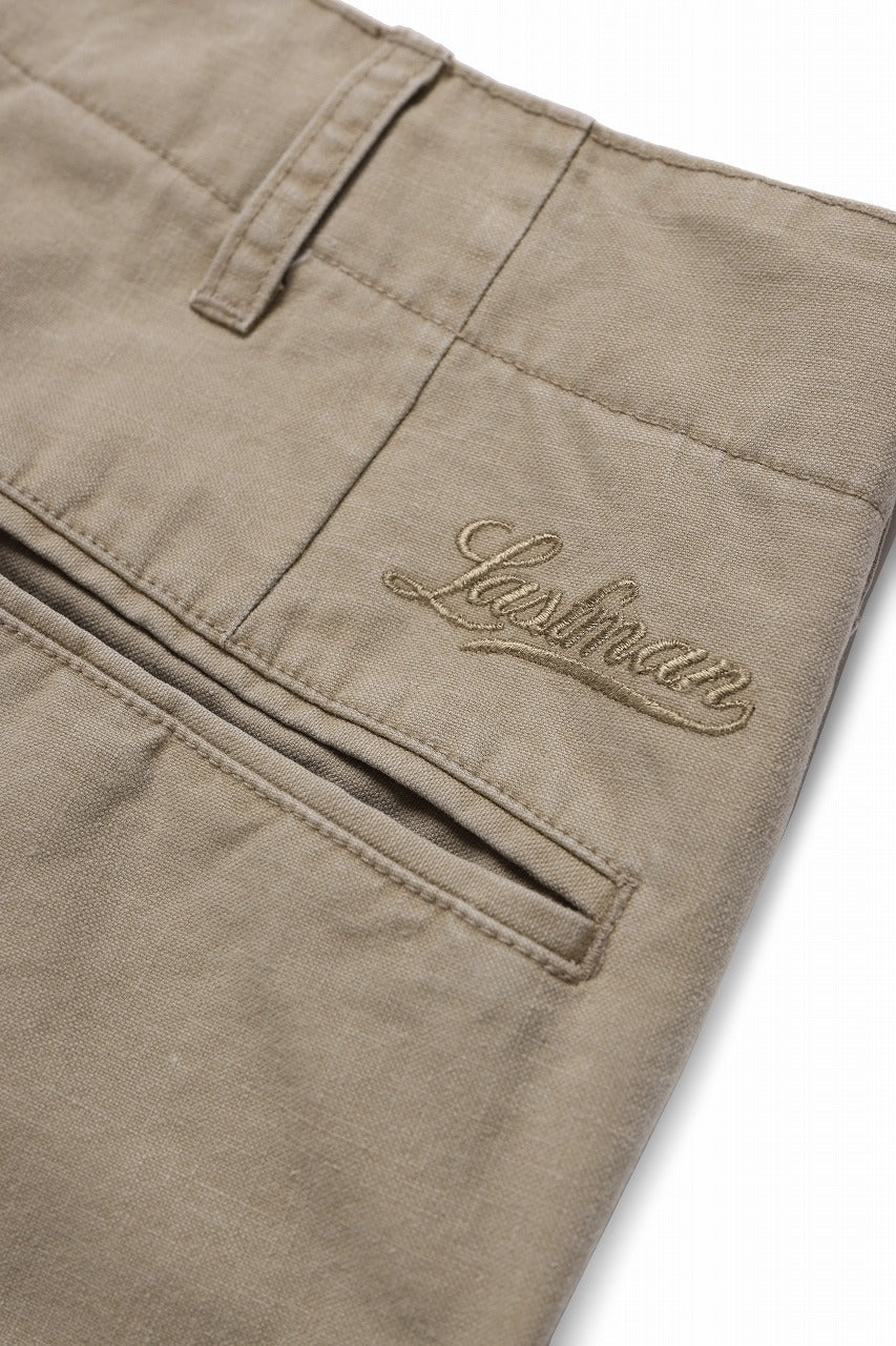 LASTMAN OX L-POCKET PANTS (BEIGE)【2025AW SPECIAL SECRET】 - Image 13