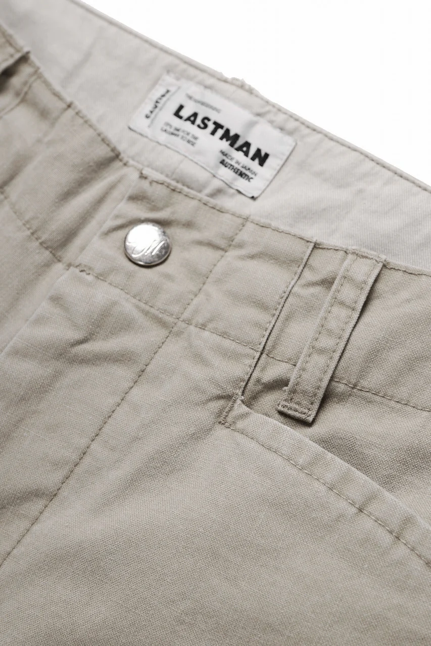 LASTMAN OX L-POCKET PANTS (BEIGE) - Image 8