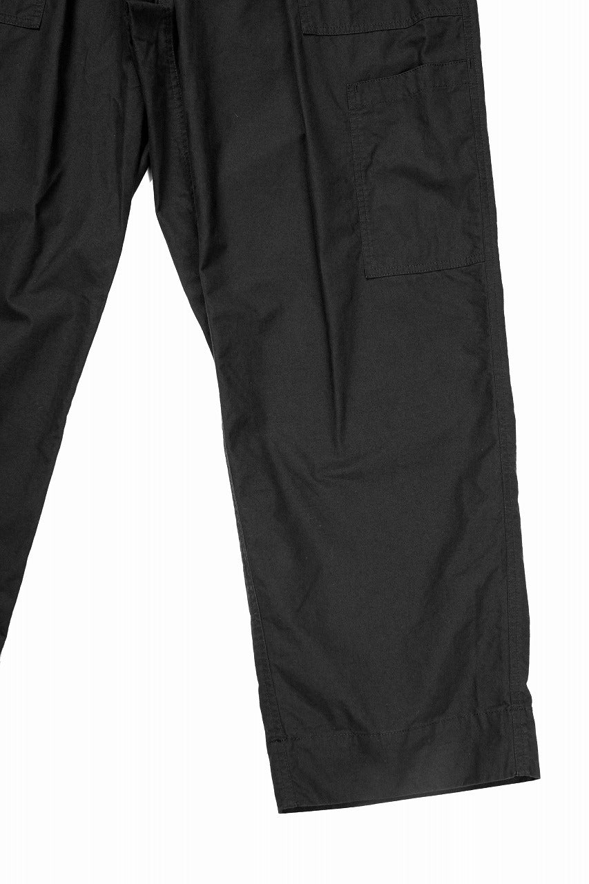 LASTMAN POPLIN MECHANIC PANTS (BLACK) - Image 6