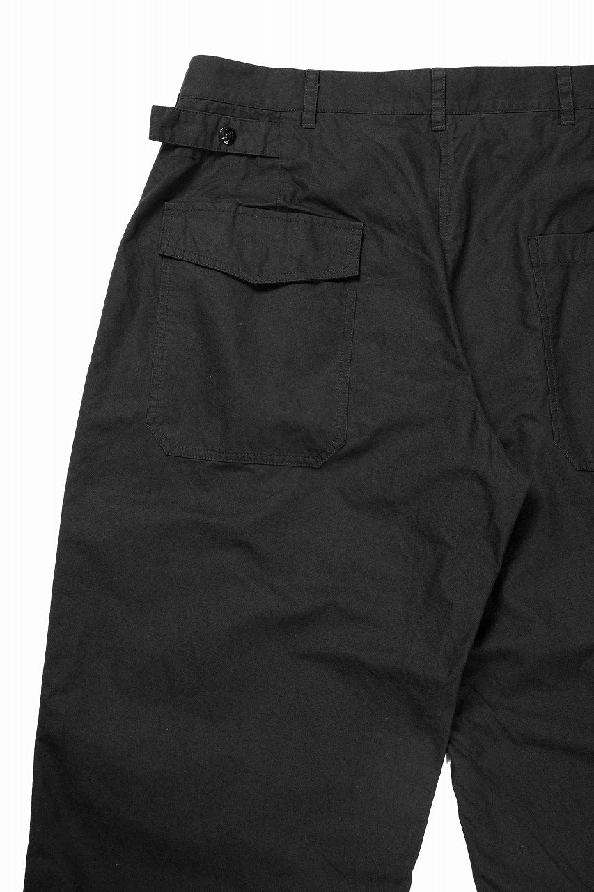 LASTMAN POPLIN MECHANIC PANTS (BLACK) - Image 8