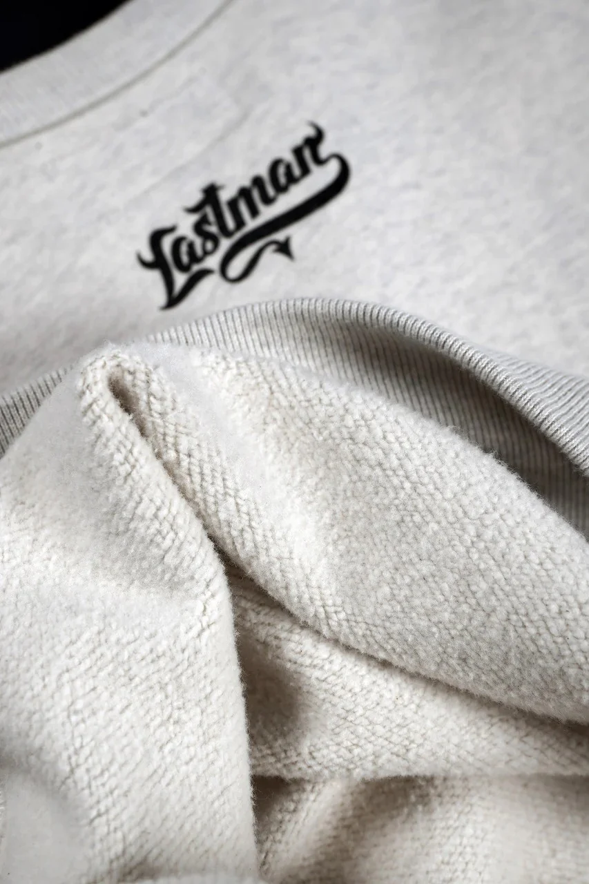 LASTMAN PRINTED CREW NECK -EASY RIDER- (OATMEAL) - Image 14