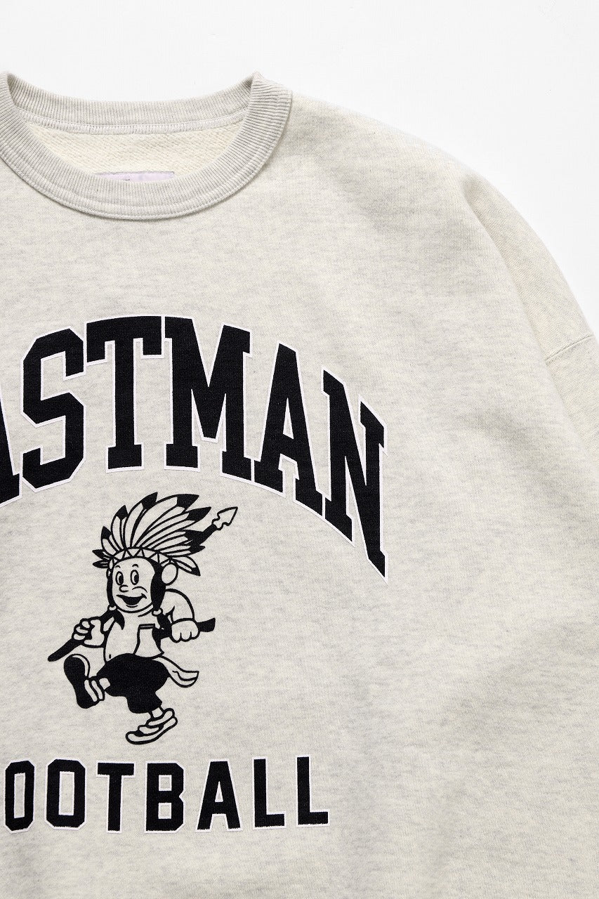 LASTMAN PRINTED CREW NECK -FC LM- (OATMEAL) - Image 4