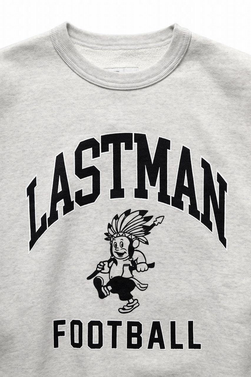 LASTMAN PRINTED CREW NECK -FC LM- (OATMEAL) - Image 5