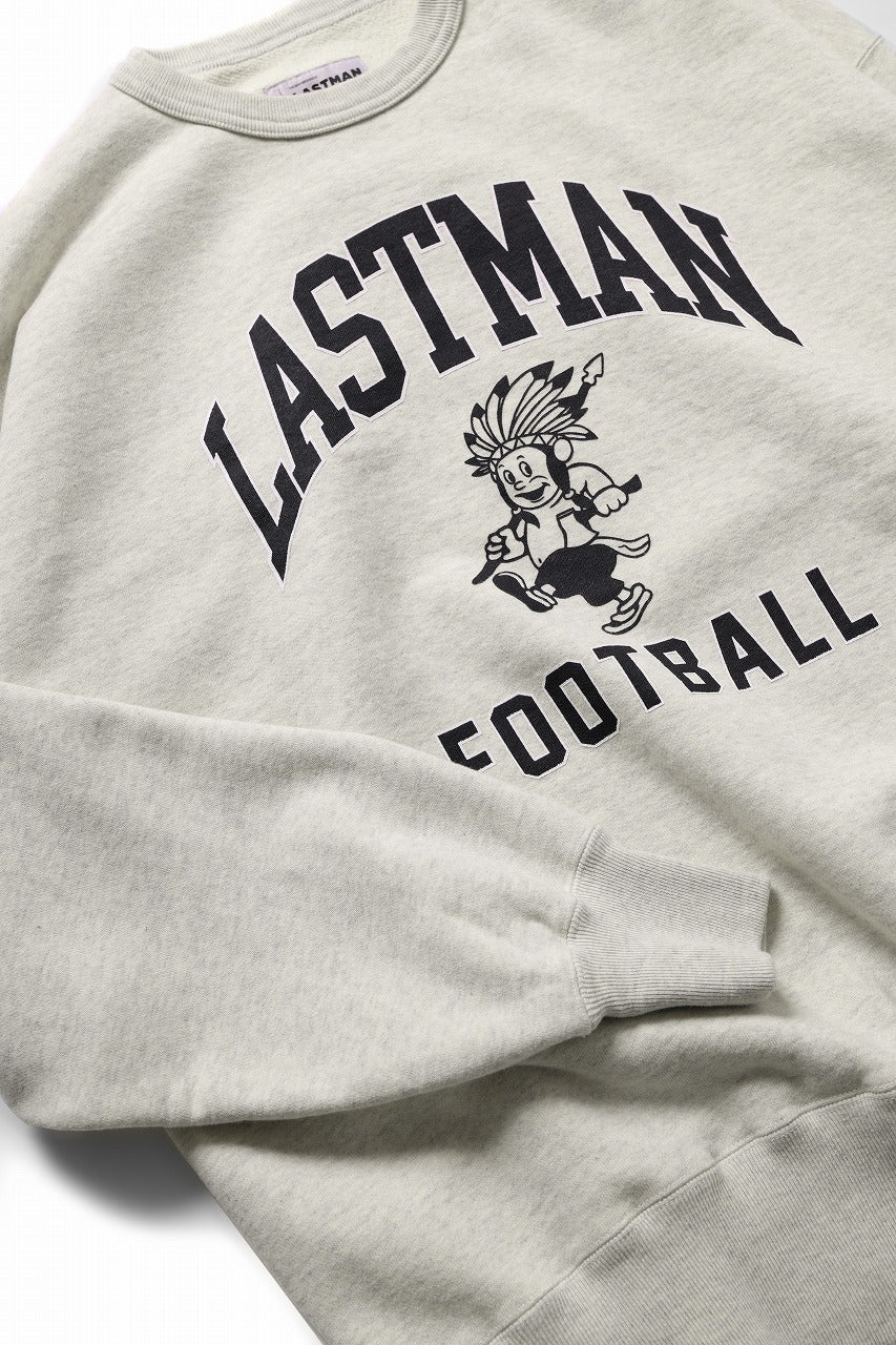 LASTMAN PRINTED CREW NECK -FC LM- (OATMEAL) - Image 6