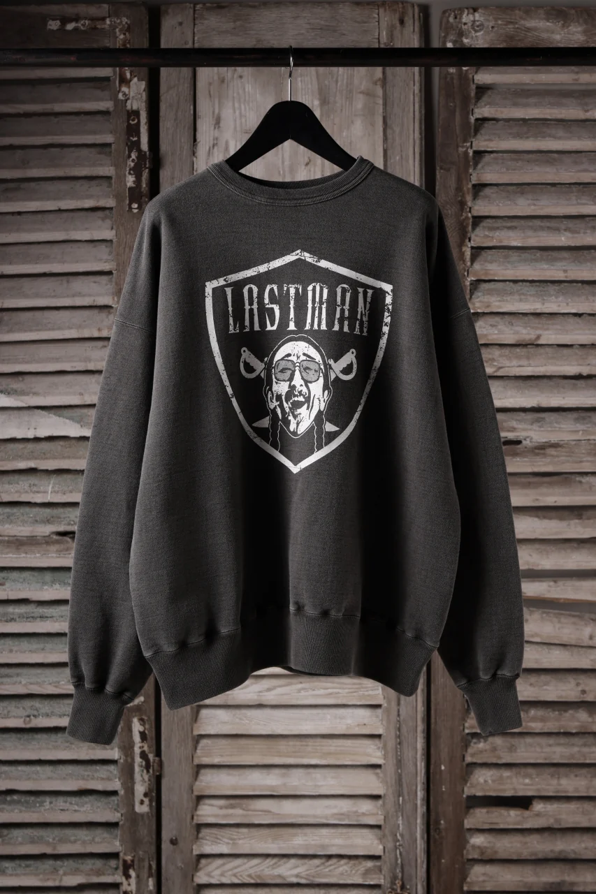 LASTMAN PRINTED CREW NECK -NFL- (BLACK) - Image 16