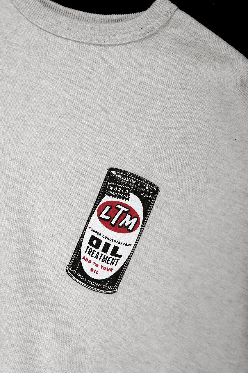 **LASTMAN PRINTED CREW NECK -OIL- (OATMEAL) - Image 4
