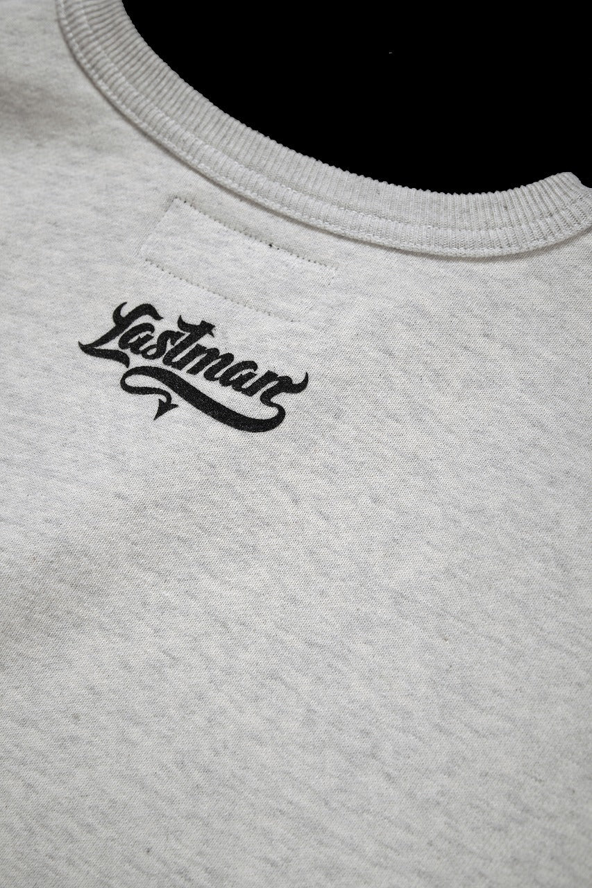 **LASTMAN PRINTED CREW NECK -OIL- (OATMEAL) - Image 9