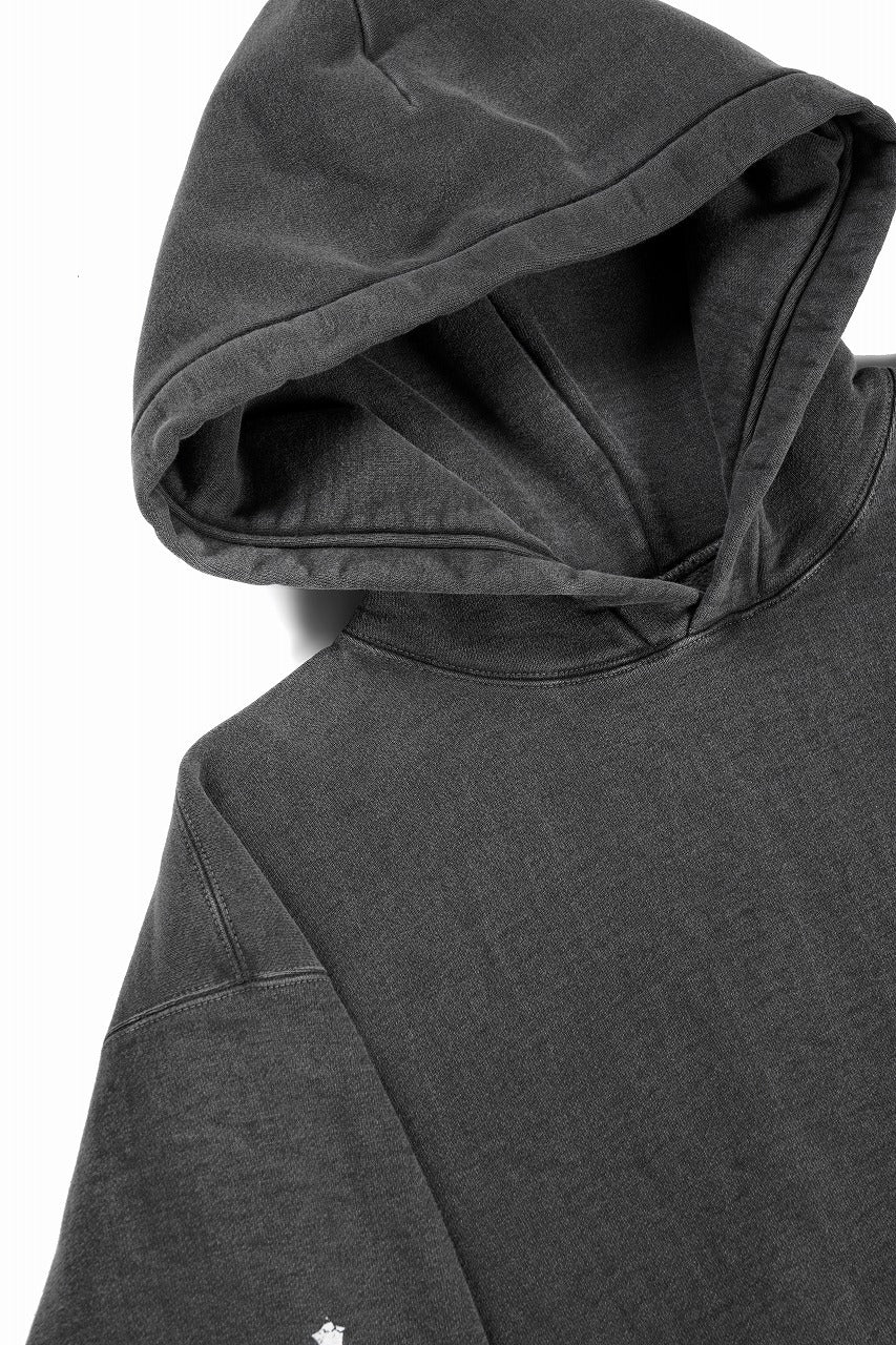 LASTMAN PRINTED HOODIE -SOCIETY- (BLACK) - Image 7
