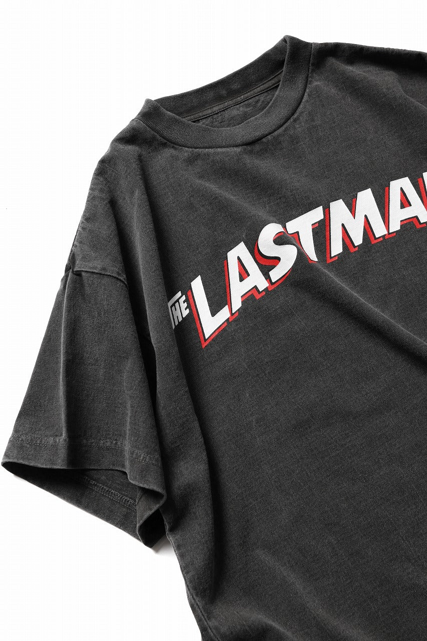 LASTMAN PRINTED TEE -COMIC- (BLACK) - Image 11