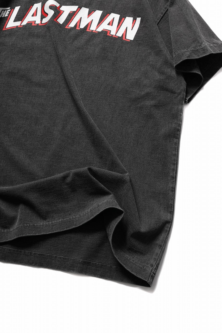 LASTMAN PRINTED TEE -COMIC- (BLACK) - Image 12