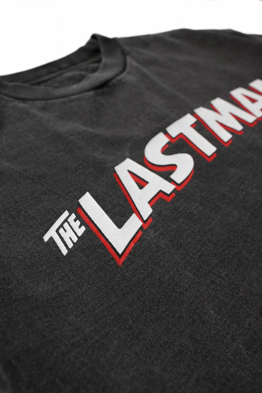 LASTMAN PRINTED TEE -COMIC- (BLACK) - Image 8