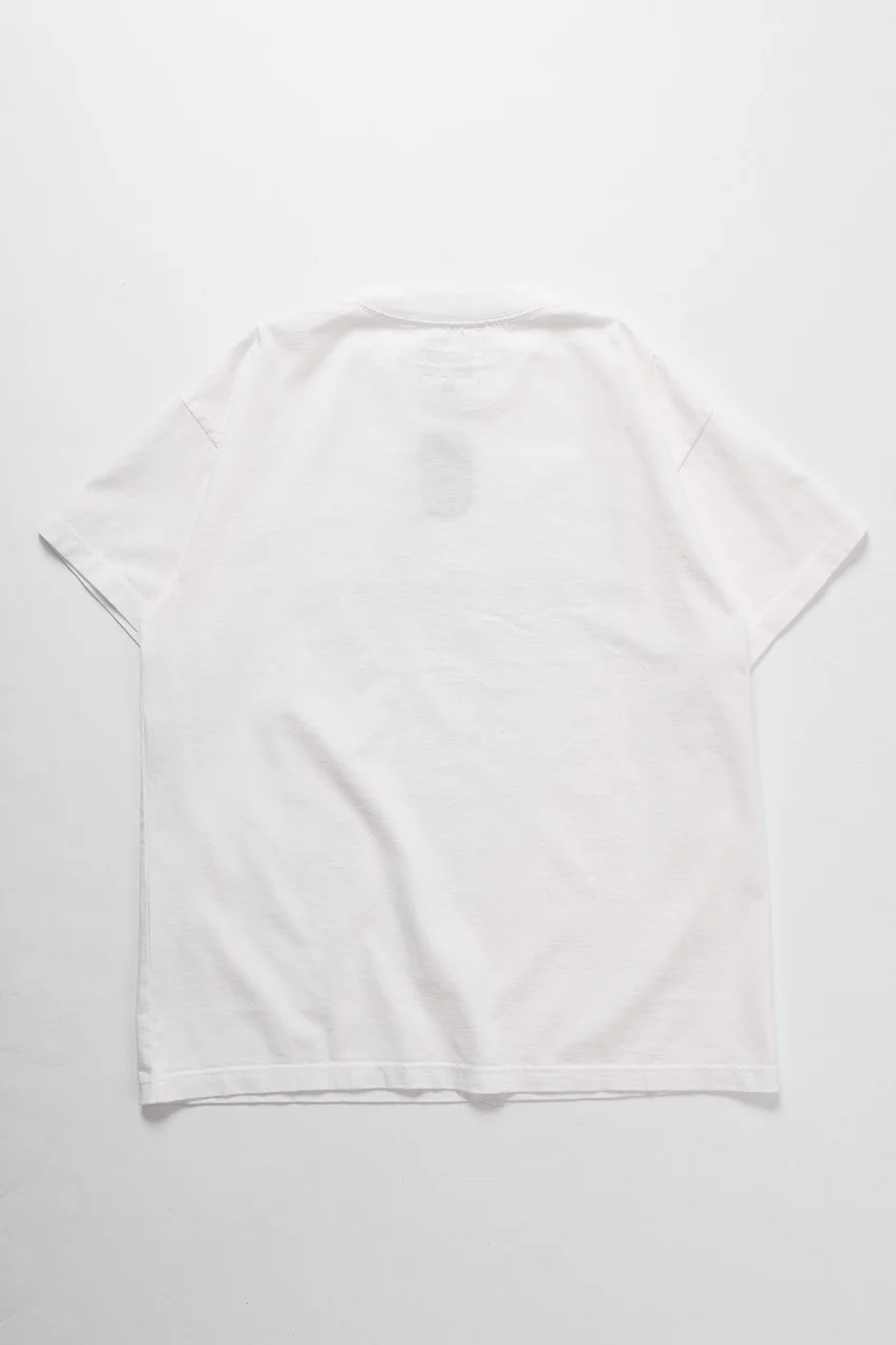 LASTMAN PRINTED TEE -COW GIRL- (WHITE) - Image 3