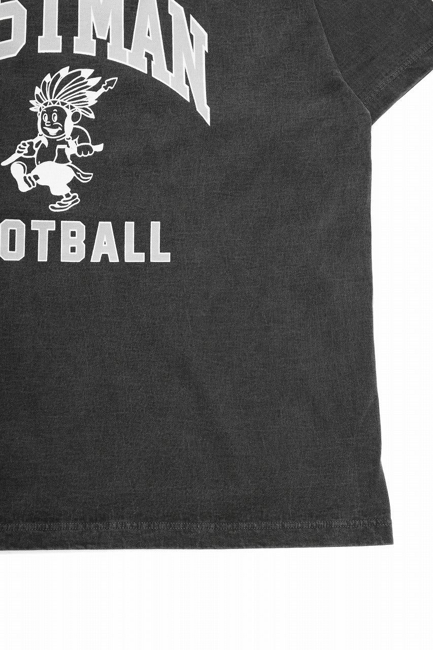 LASTMAN PRINTED TEE -FC LM- (BLACK) - Image 5