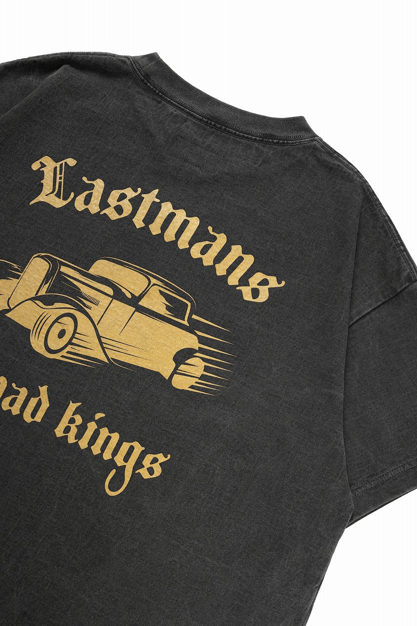 LASTMAN PRINTED TEE SHIRTS -ROAD KINGS- (BLACK) - Image 8