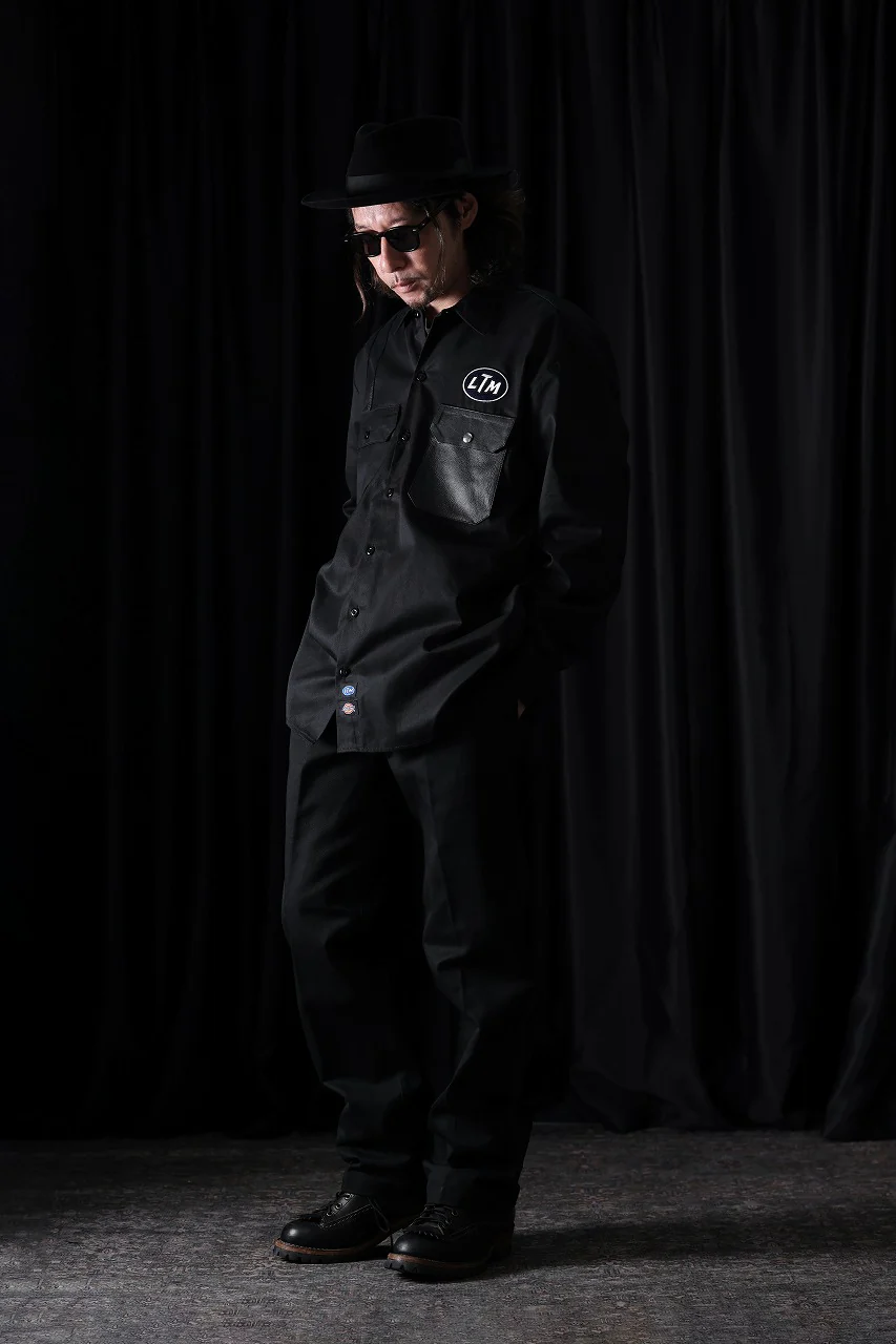 LASTMAN WORK SHIRTS feat.DICKIES (BLACK) - Image 15