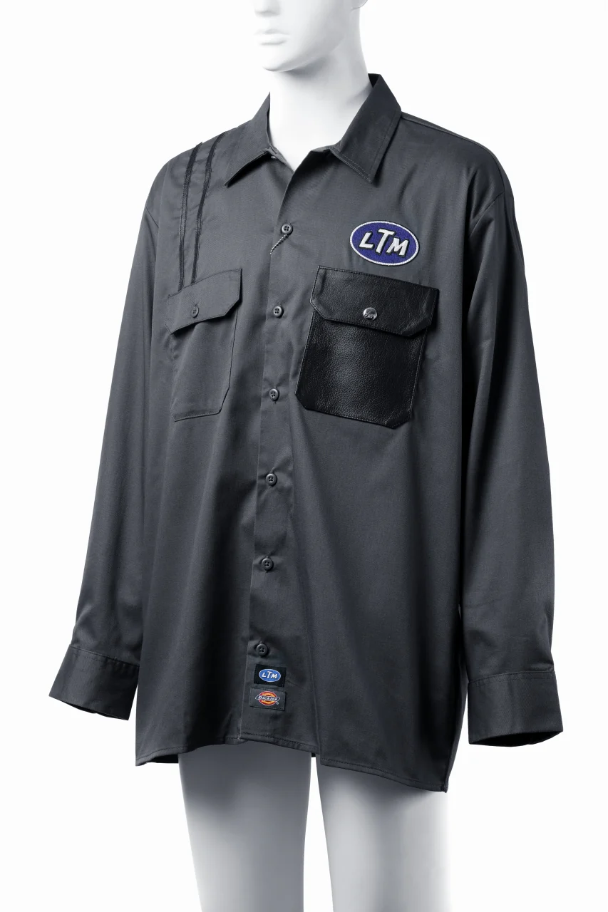 LASTMAN WORK SHIRTS feat.DICKIES (GREY) - Image 2