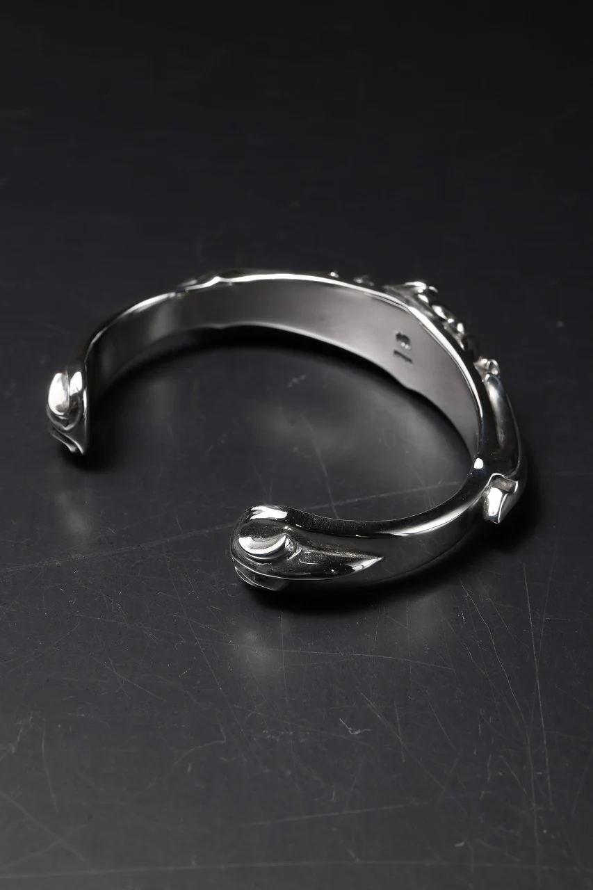 Loud Style Design - GET IN THE RING - ALL NIGHTMARE LONG - "LBG-001" SILVER BANGLE - Image 10