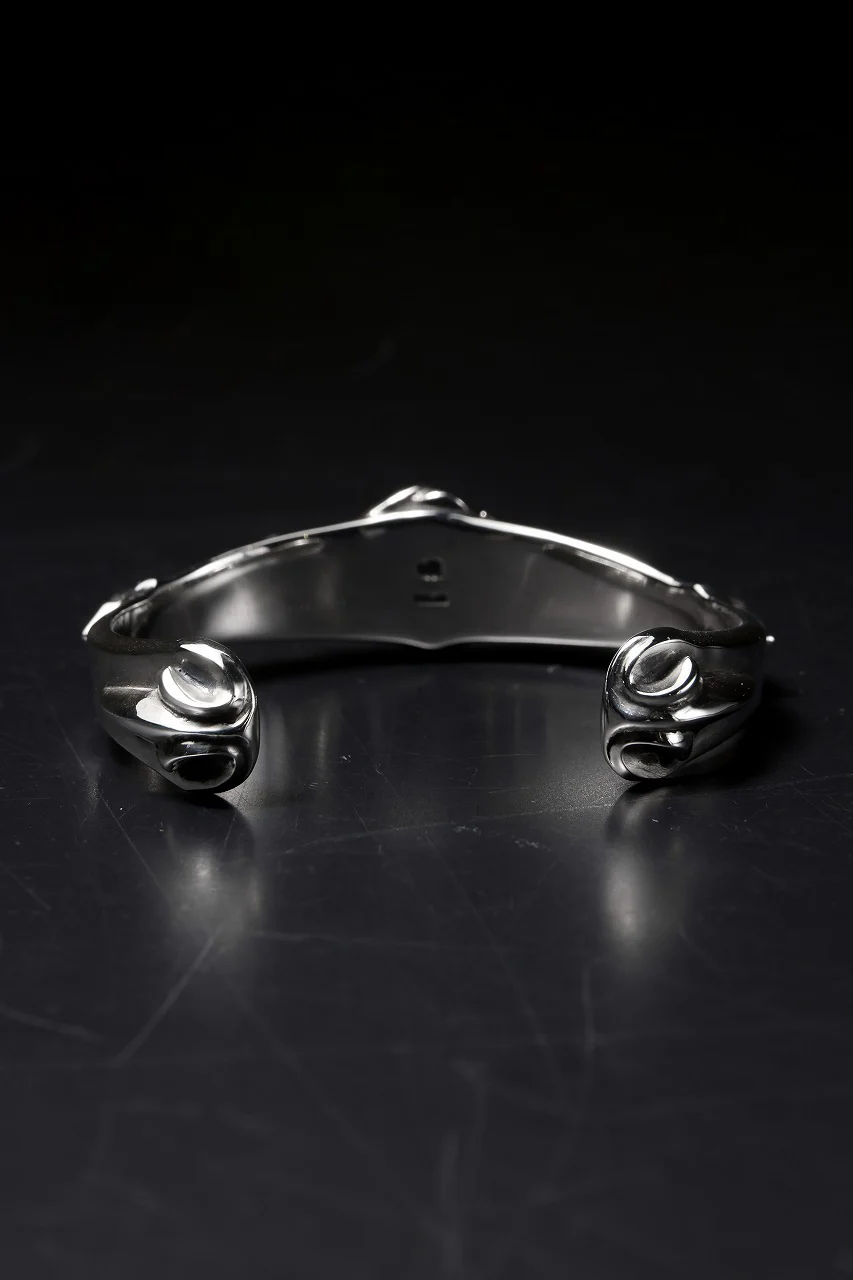 Loud Style Design - GET IN THE RING - ALL NIGHTMARE LONG - "LBG-001" SILVER BANGLE - Image 8