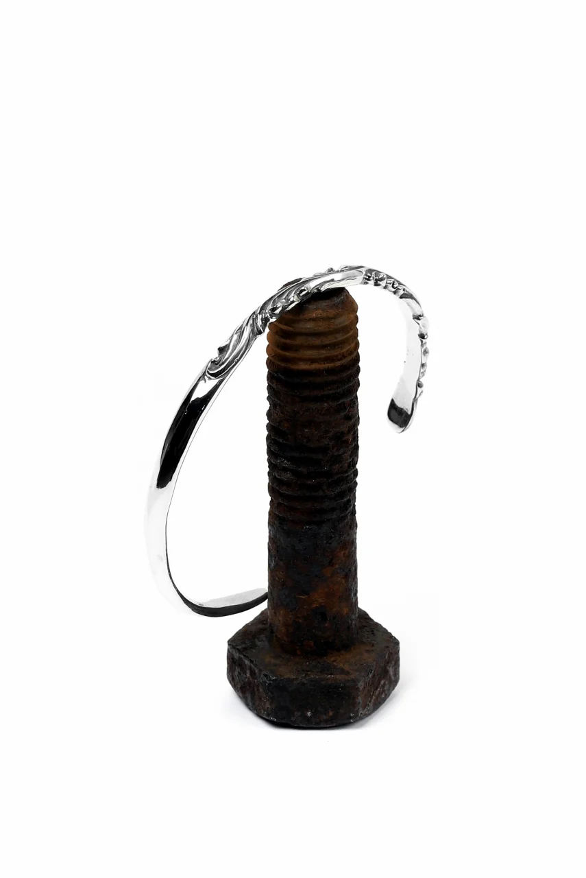 【最短出荷可能】Loud Style Design - GET IN THE RING "ARABESQUE-THIN" SILVER BANGLE - Image 10