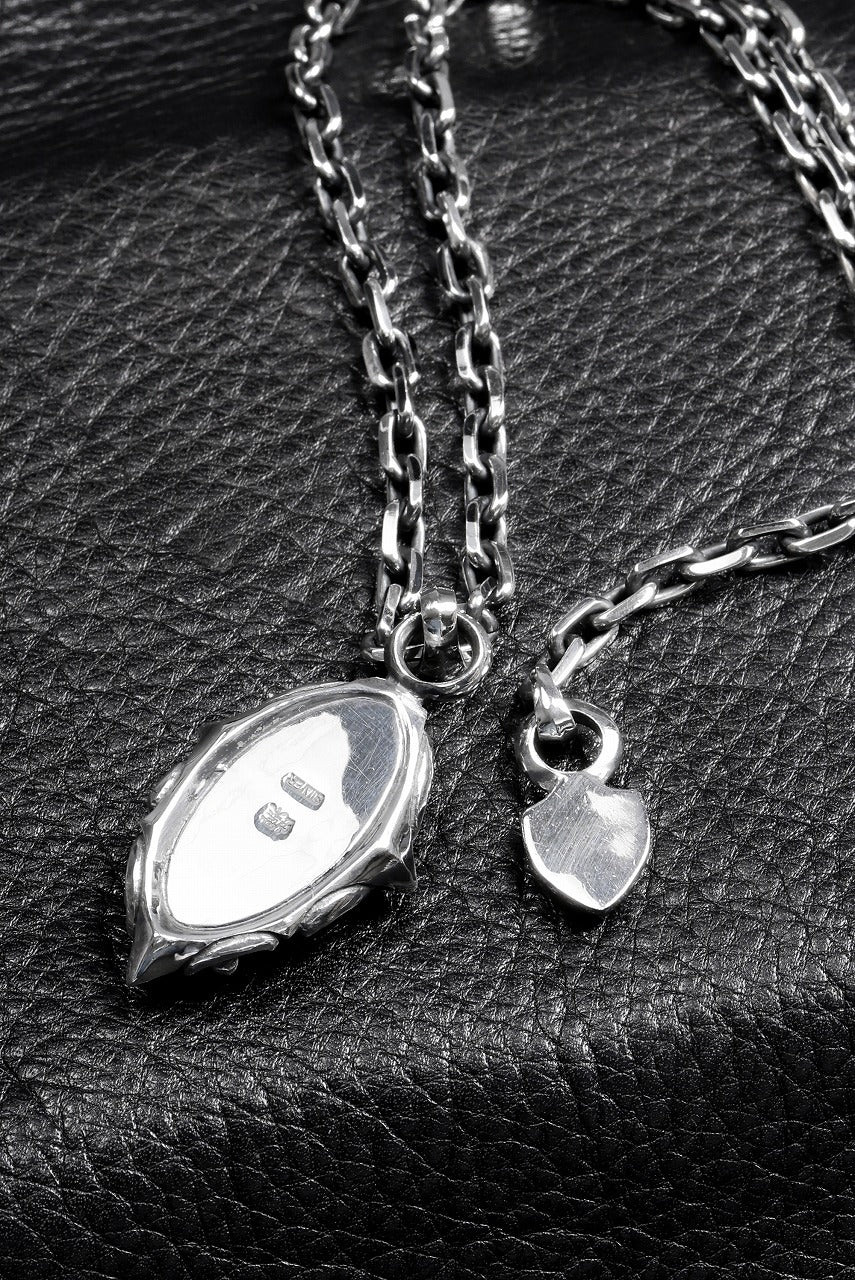 【最短出荷可能】Loud Style Design - GET IN THE RING - DARK LUSTER - "LGN-003" SILVER NECKLACE - Image 15