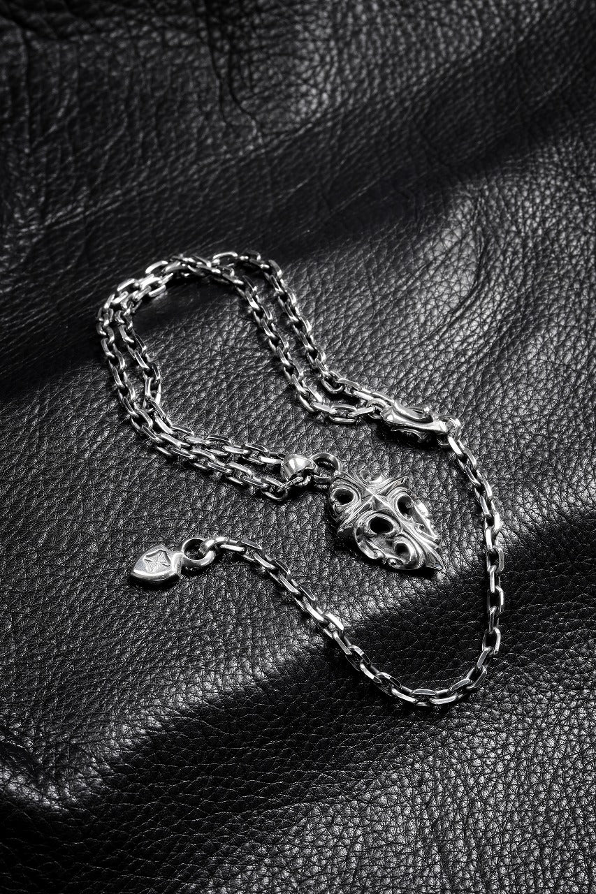 【最短出荷可能】Loud Style Design - GET IN THE RING - DARK LUSTER - "LGN-003" SILVER NECKLACE - Image 4