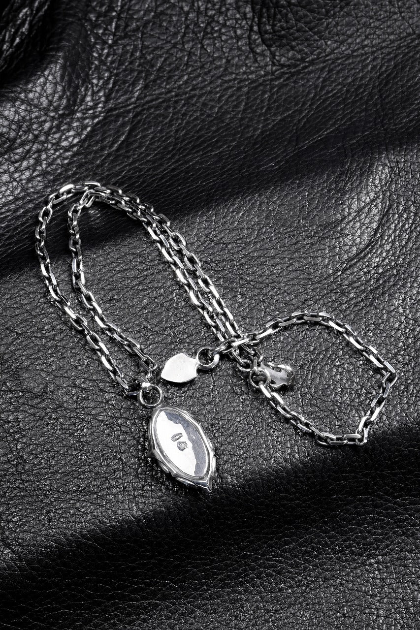 【最短出荷可能】Loud Style Design - GET IN THE RING - DARK LUSTER - "LGN-003" SILVER NECKLACE - Image 6