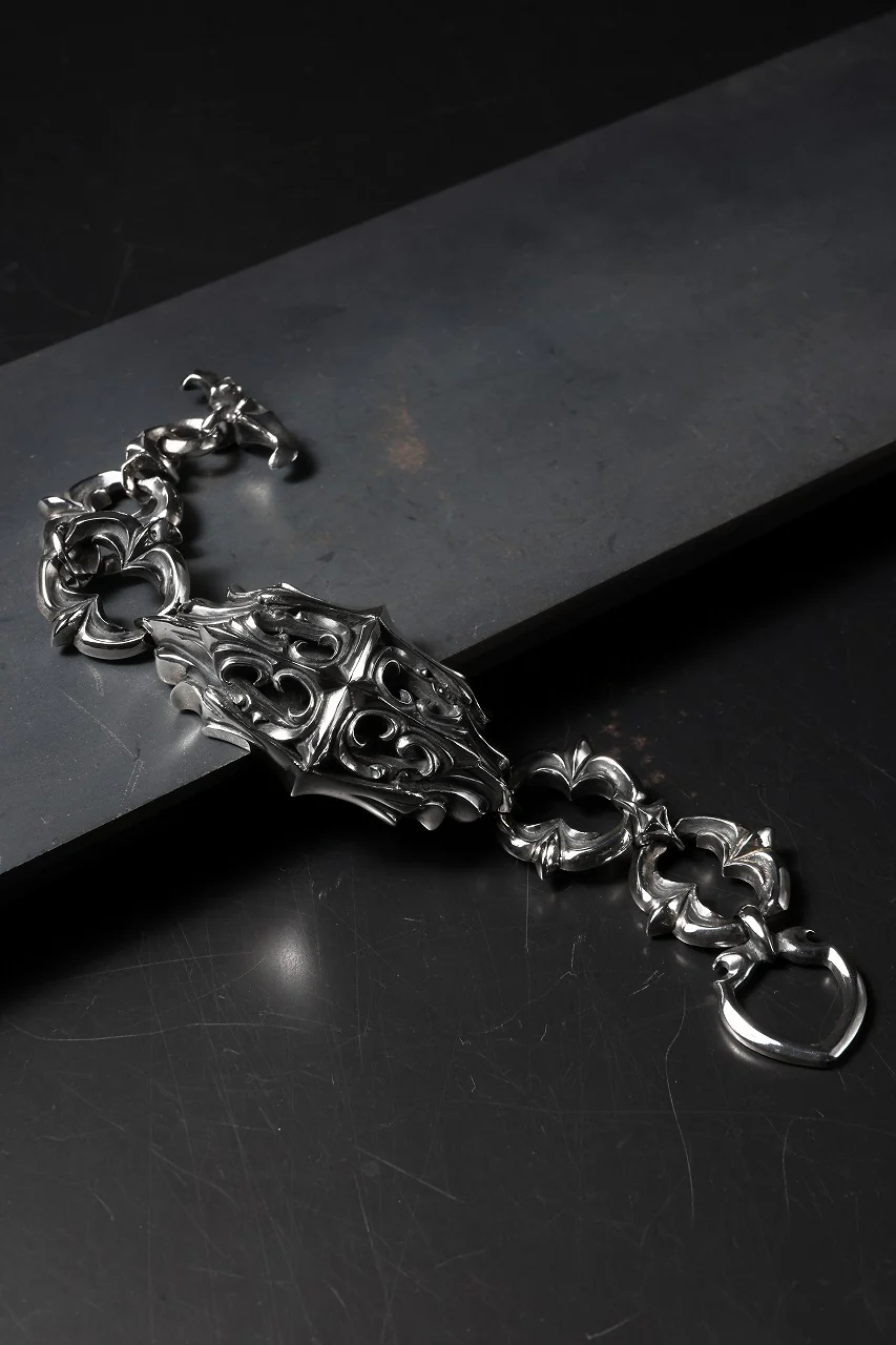 Loud Style Design - GET IN THE RING - DEMONIC FUEL - "LGB-007" SILVER BRACELET - Image 10