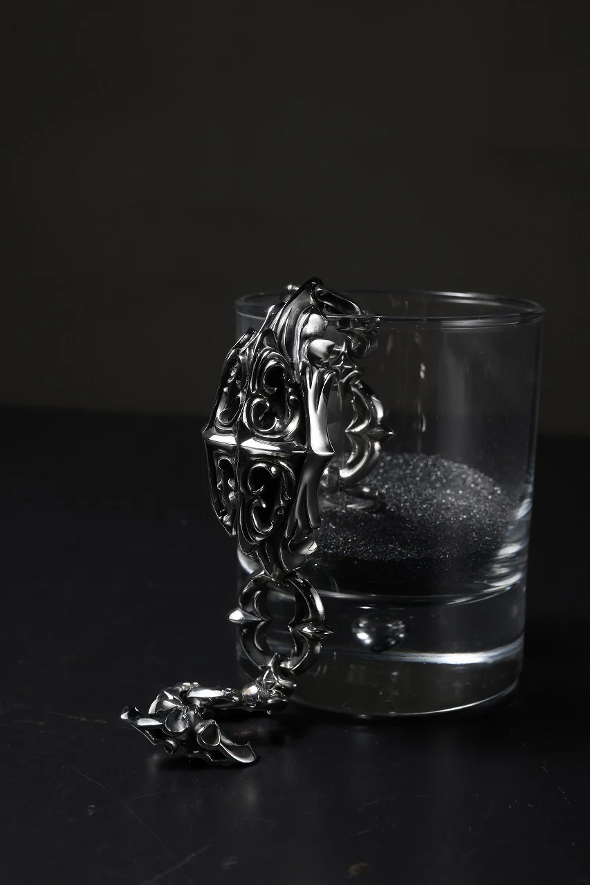 Loud Style Design - GET IN THE RING - DEMONIC FUEL - "LGB-007" SILVER BRACELET - Image 14