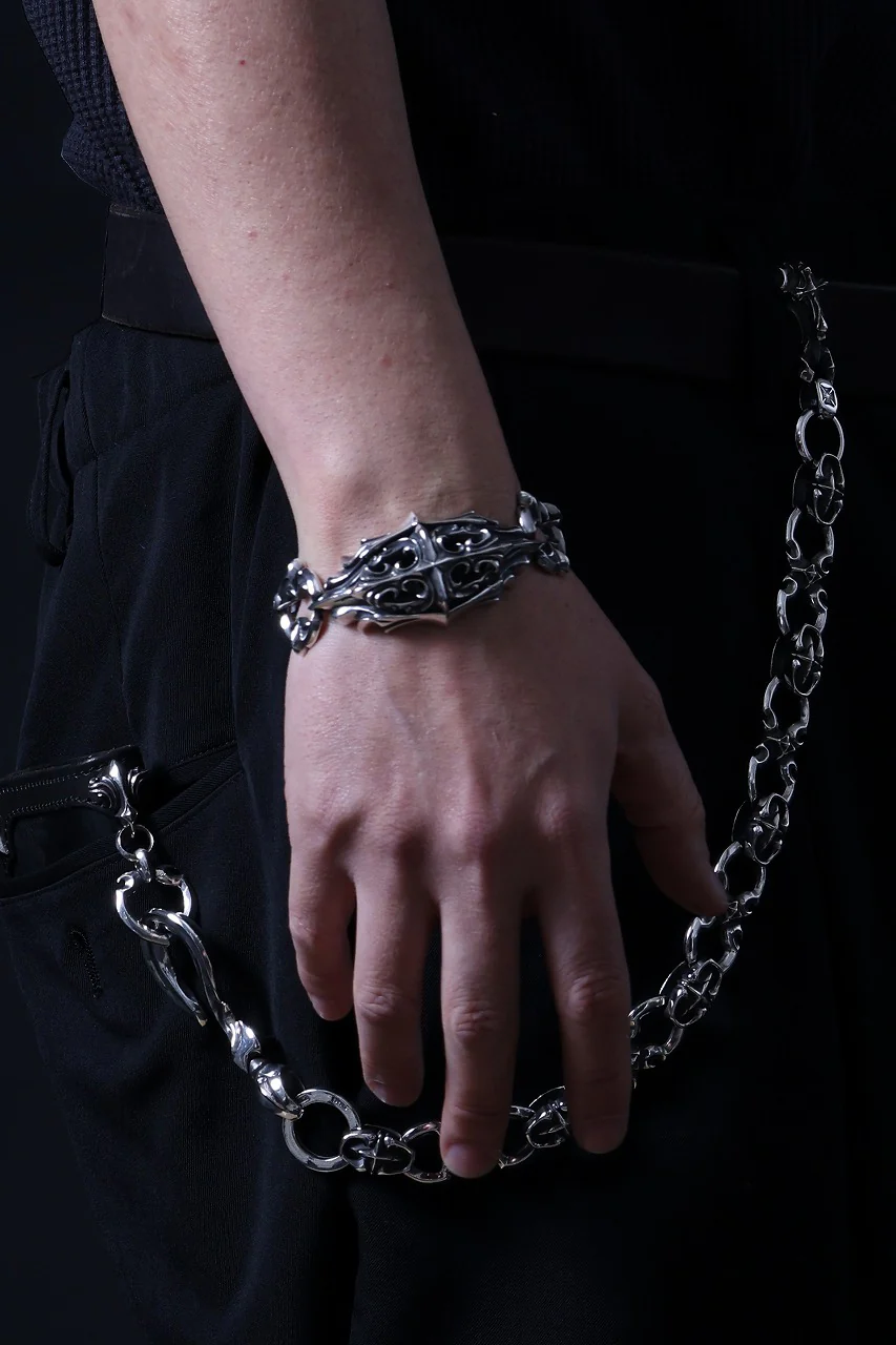 Loud Style Design - GET IN THE RING - DEMONIC FUEL - "LGB-007" SILVER BRACELET - Image 18