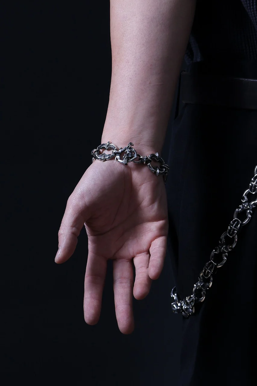 Loud Style Design - GET IN THE RING - DEMONIC FUEL - "LGB-007" SILVER BRACELET - Image 19