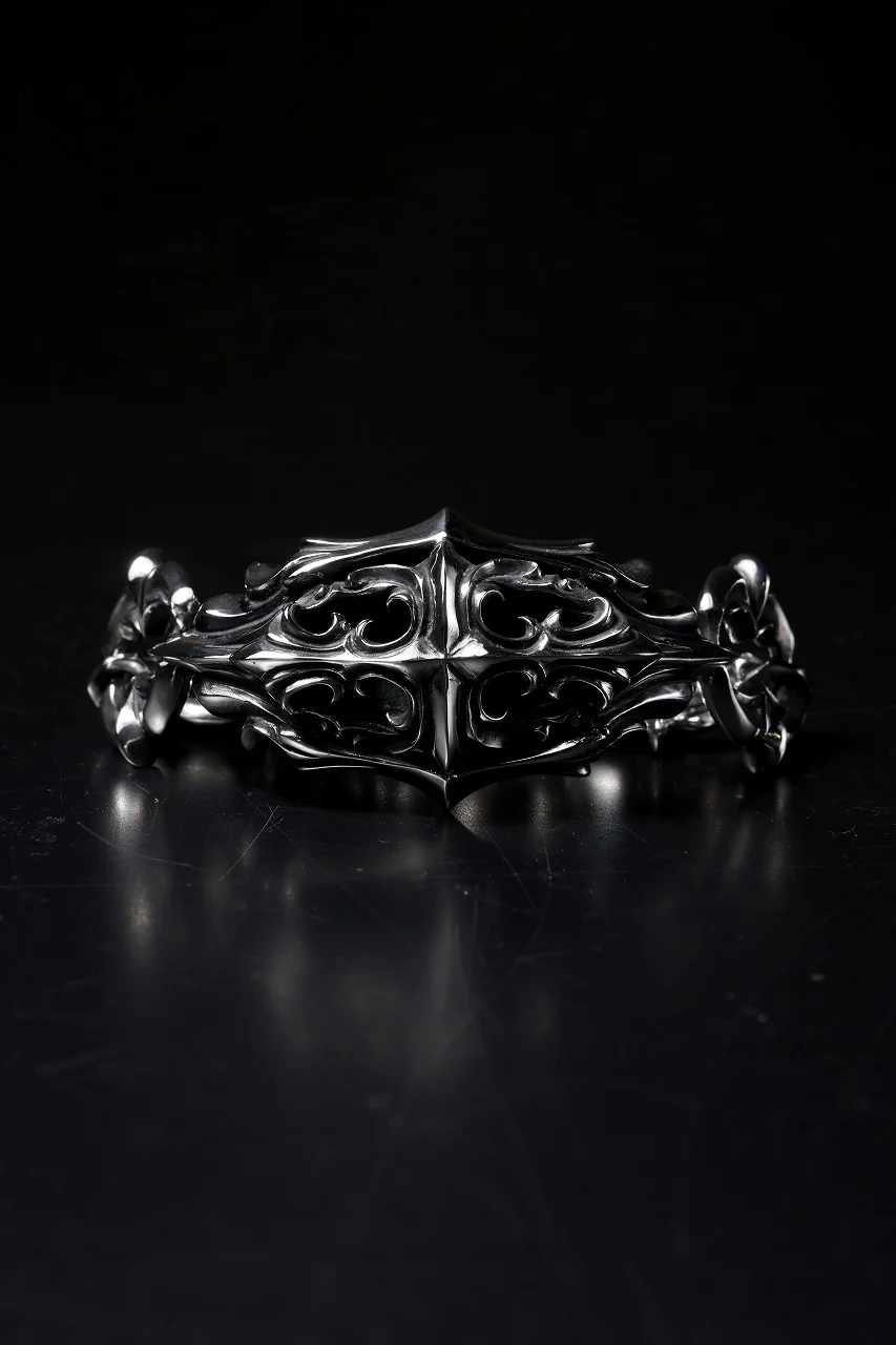 Loud Style Design - GET IN THE RING - DEMONIC FUEL - "LGB-007" SILVER BRACELET - Image 5