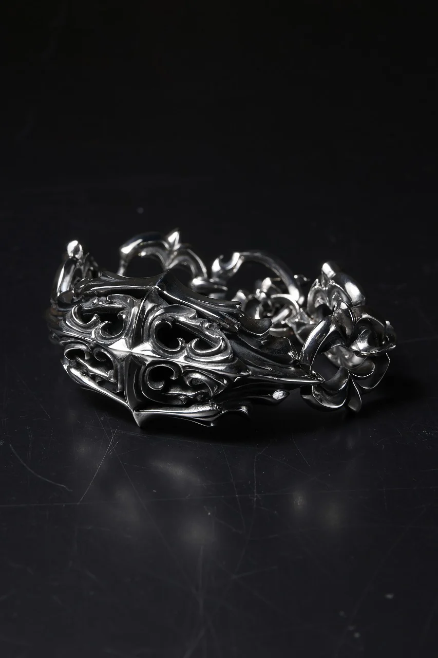 Loud Style Design - GET IN THE RING - DEMONIC FUEL - "LGB-007" SILVER BRACELET - Image 6
