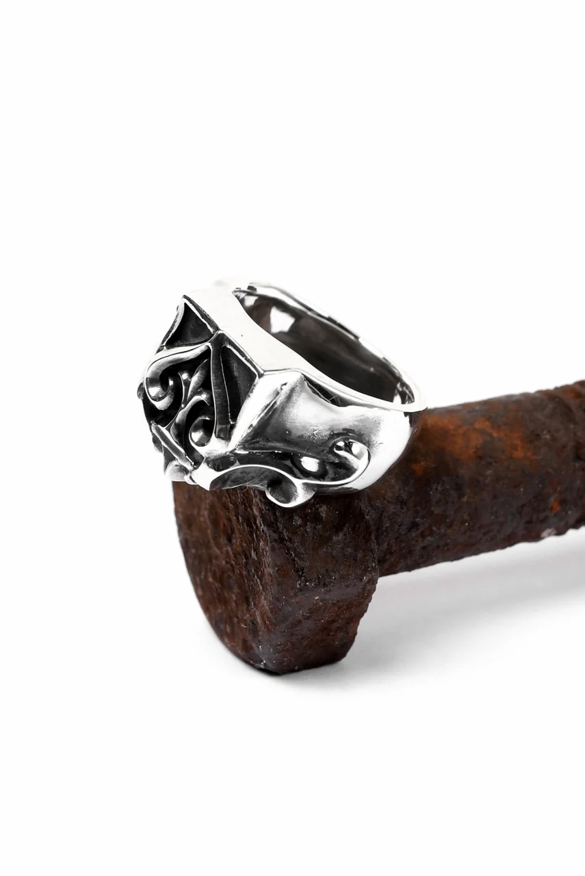 Loud Style Design - GET IN THE RING "HARD ACE" SILVER RING - Image 10