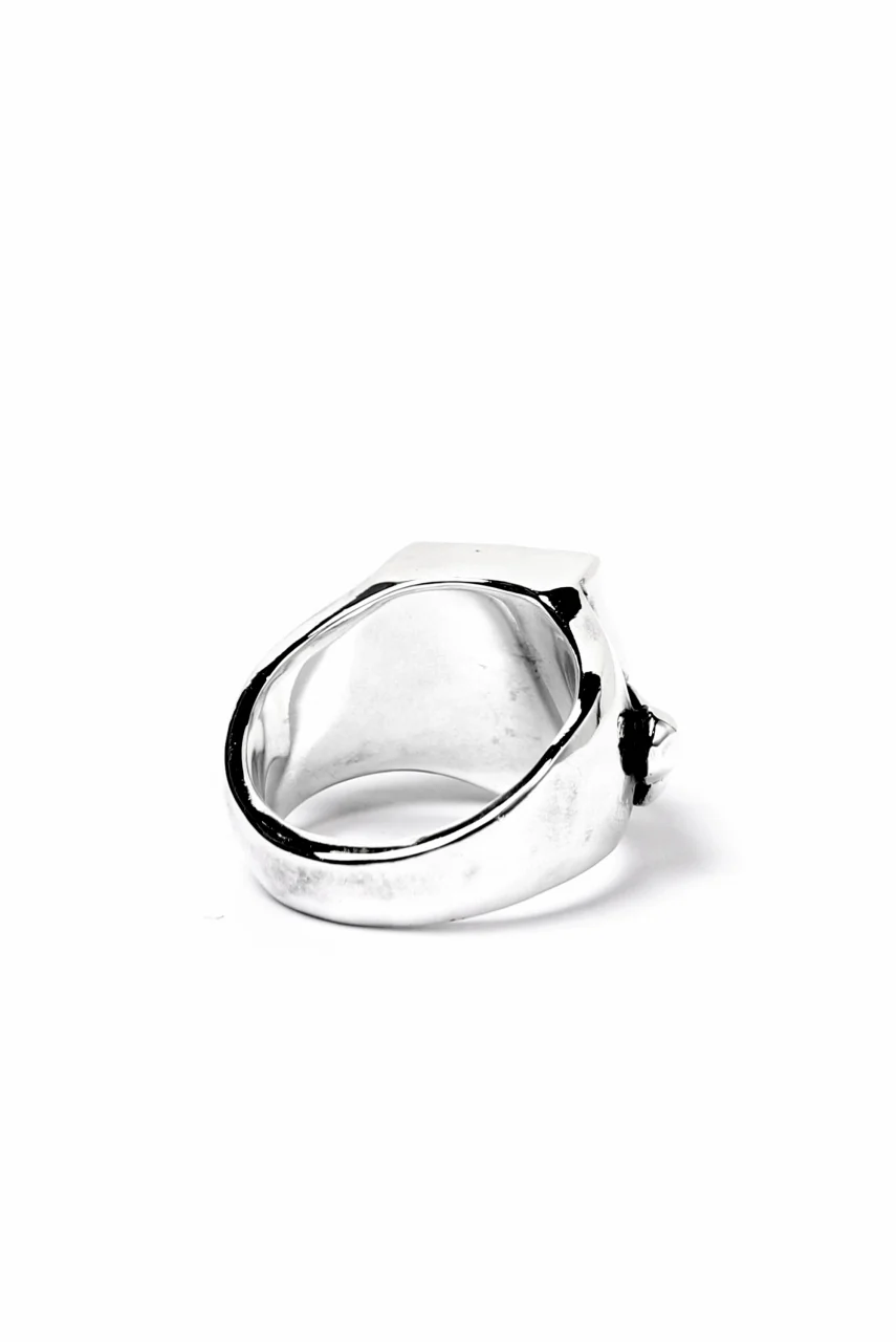 Loud Style Design - GET IN THE RING "HARD ACE" SILVER RING - Image 6