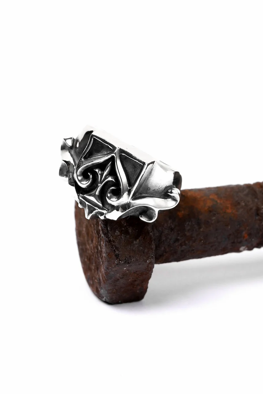 Loud Style Design - GET IN THE RING "HARD ACE" SILVER RING - Image 9