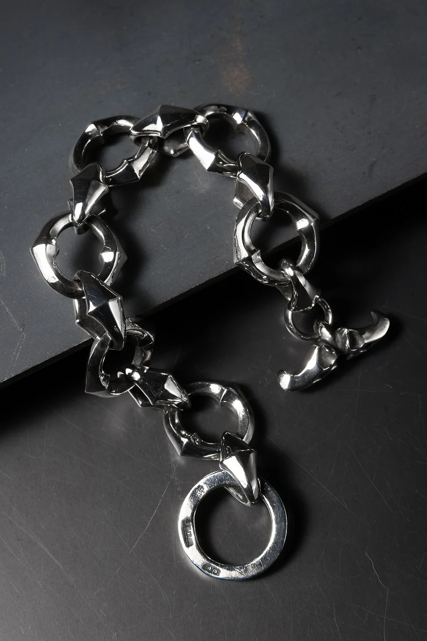 Loud Style Design - GET IN THE RING - Innocent Bystander - "LGB-012" SILVER BRACELET - Image 2