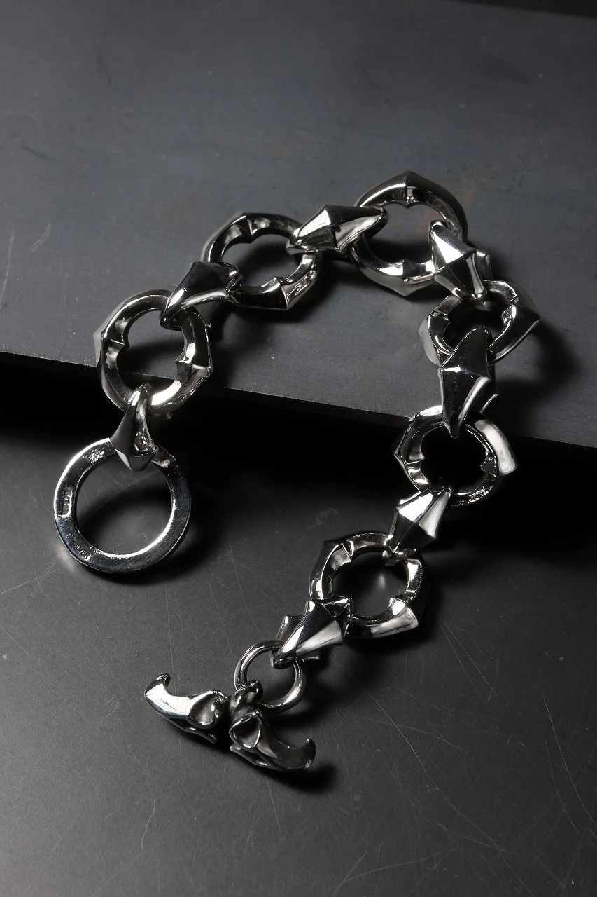 Loud Style Design - GET IN THE RING - Innocent Bystander - "LGB-012" SILVER BRACELET - Image 3