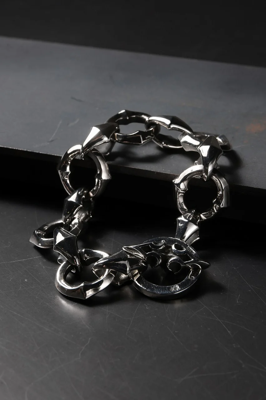 Loud Style Design - GET IN THE RING - Innocent Bystander - "LGB-012" SILVER BRACELET - Image 5