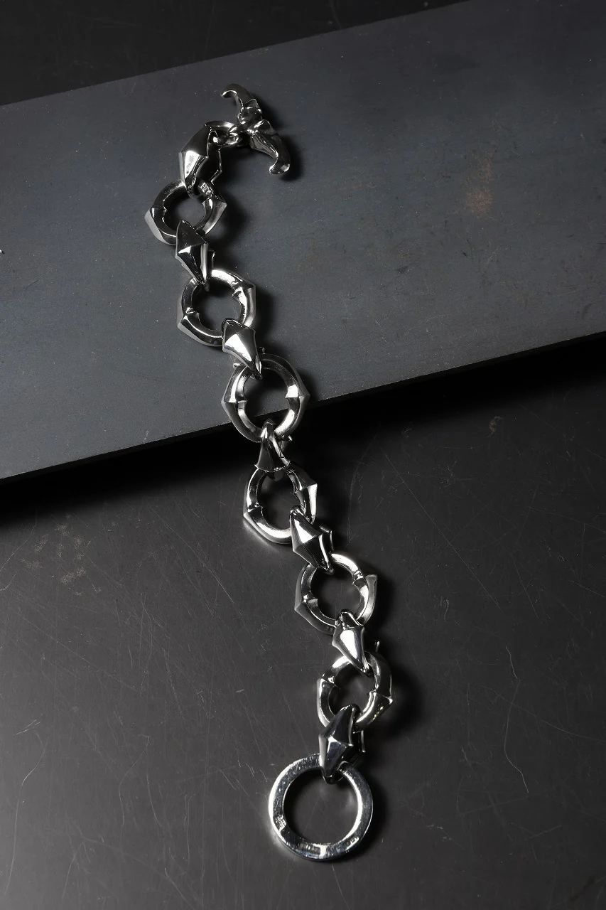 Loud Style Design - GET IN THE RING - Innocent Bystander - "LGB-012" SILVER BRACELET - Image 6